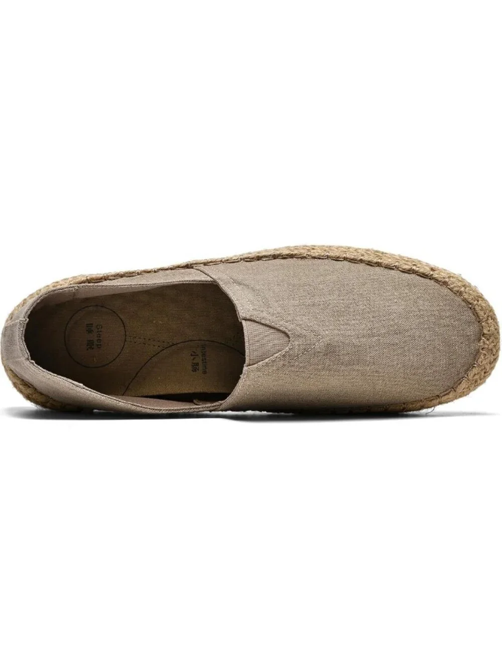 Stylish Men's Casual Canvas Espadrille Slip-On Loafers for Everyday Wear